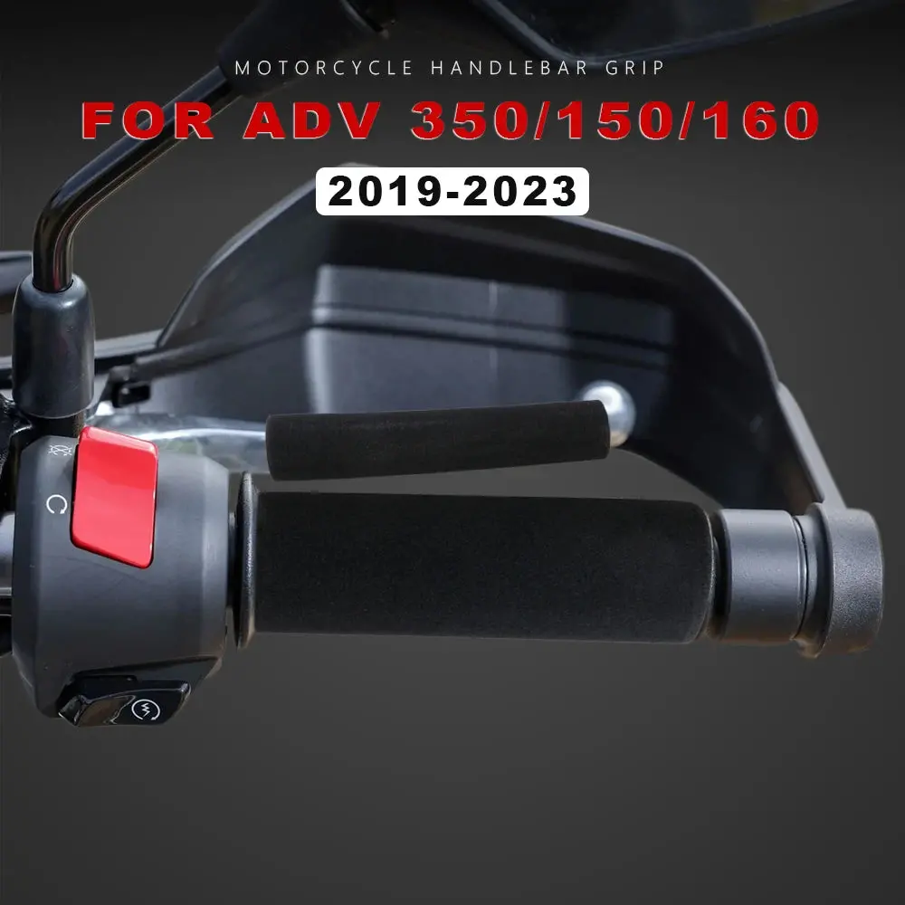 Handlebar Grip For Honda Adv 350 Accessories 2023 Motorcycle Grip Adv 150 160 Adv350 Adv150 2021-2022 Anti-Vibration Cover 1
