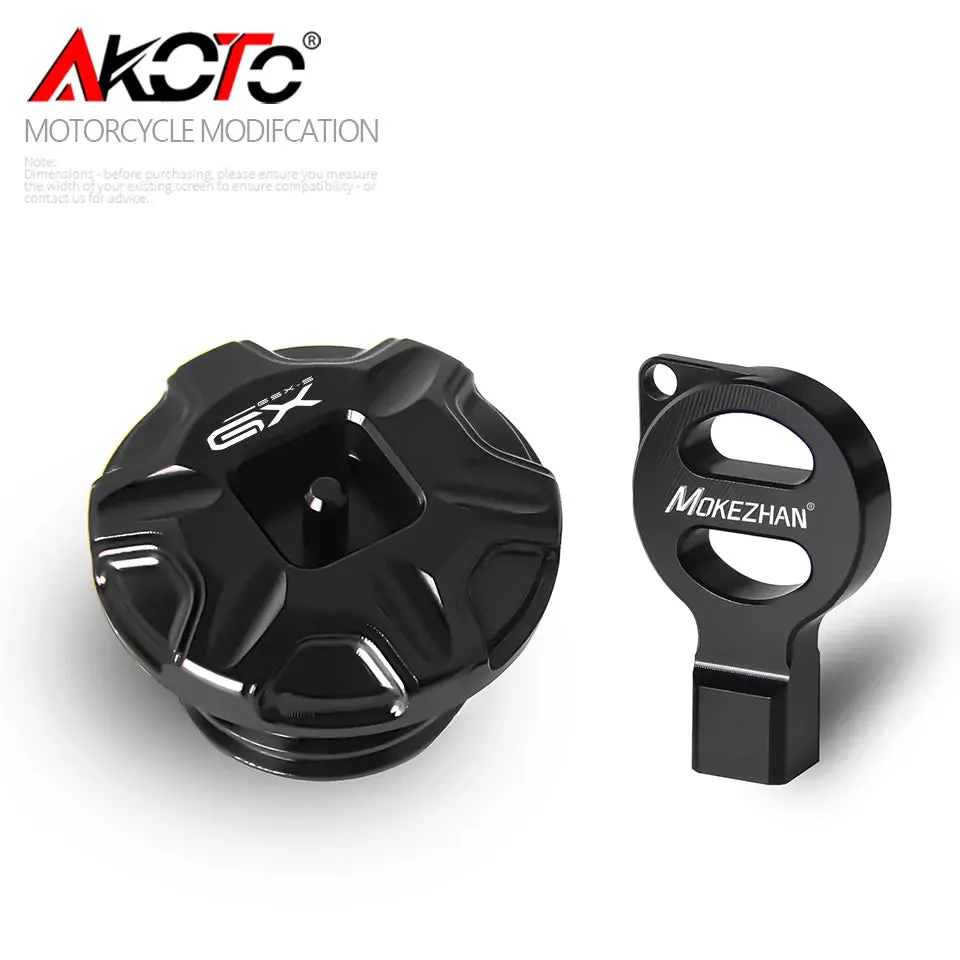 Motorcycles Cnc Anti Theft Oil Filler Cap Engine Oil Plug Cover For Suzuki Gsx-S1000gx Gsxs 1000 Gx 1000Gx Gsxs1000gx 2024+ 9