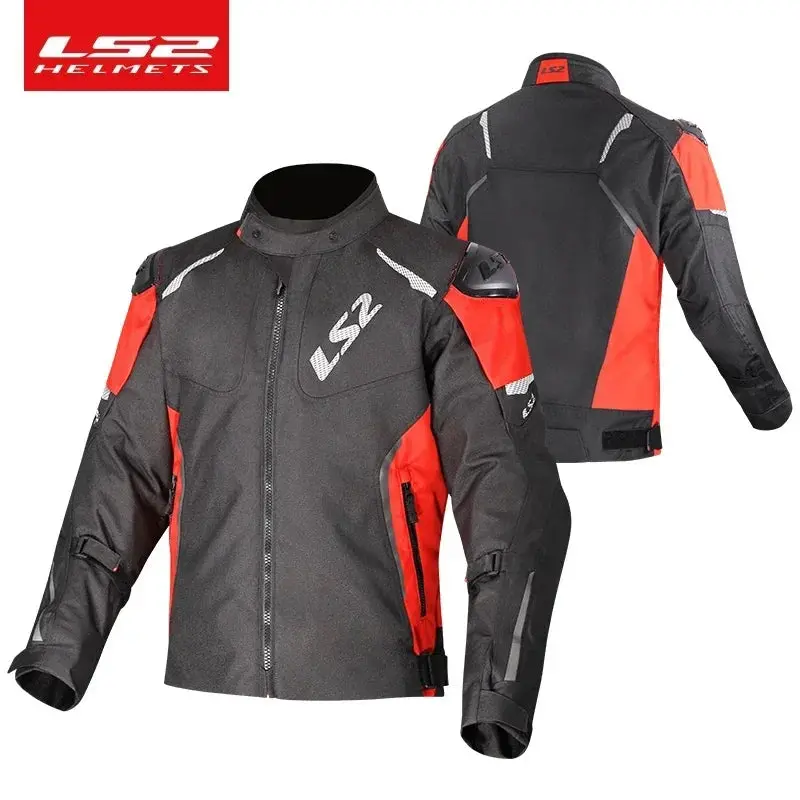 LS2 Waterproof Winter Motorcycle Jacket for Men & Women – CE-Certified, Insulated Riding Gear with Detachable Thermal Liner - Image 9