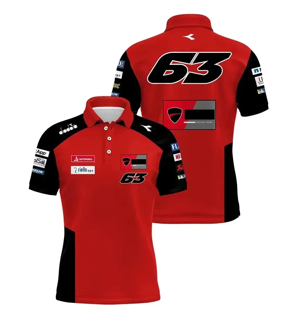 Men's No. 93 Moto GP Polo Shirt – 2025–2026 Quick-Dry Motorcycle Racing Tee for Outdoor & Extreme Sports - Image 6