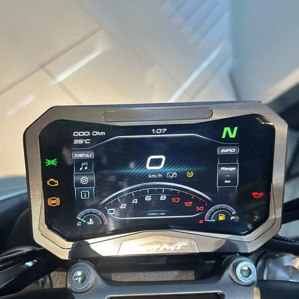 For Cfmoto Cf Moto 450Mt Mt450 450 Mt 450 Cf450mt 2024 Motorcycle Accessories Tft Anti Theft Screen Protector Meter Frame Cover 2