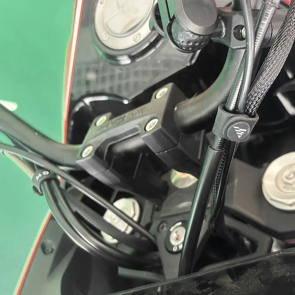 2024 For Loncin Voge Ds525x Ds900x Dsx 525 Dsx 900 Voge 500Ac 500Ds 300Ds Motorcycle Wires Fixing Tie Rubber Bandage Accessories 2