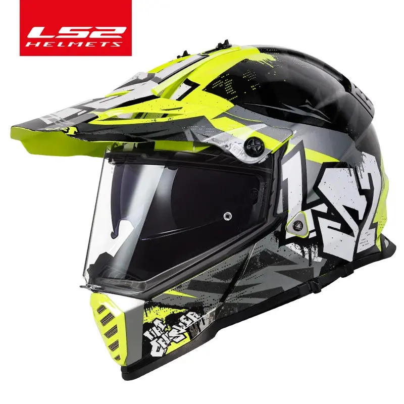 Capacete Ls2 Mx436 Motorcross Helmet Ls2 Pioneer Evo Off Road Helmets Casco Moto Casque 15