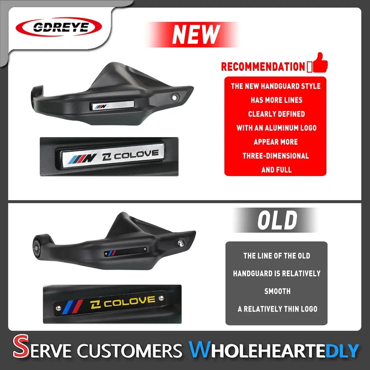 New With Logo 450 Mt Cfmoto Motorcycle Handguards For Cfmoto 450Mt 2024 Motorcycle Accessories Handlebar Hand Guards Protectors 3