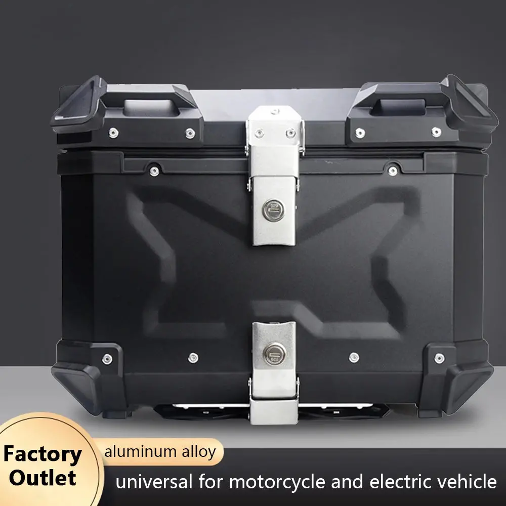 45L 55L 65L 80L 100L Aluminum Motorcycle Box Moto Top Case Rear Storage Luggage Trunk For Bmw R1200gs Lc R1250gs F800gs 1