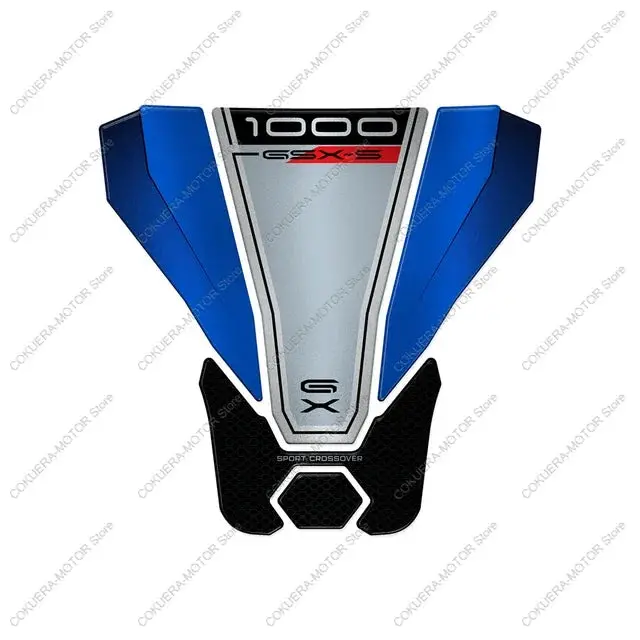 Tank Pad 3D Motorcycle Tank Stickers For Gsx-S 1000 Gx 2024 3D Gel Resin Protection Sticker Decals 1