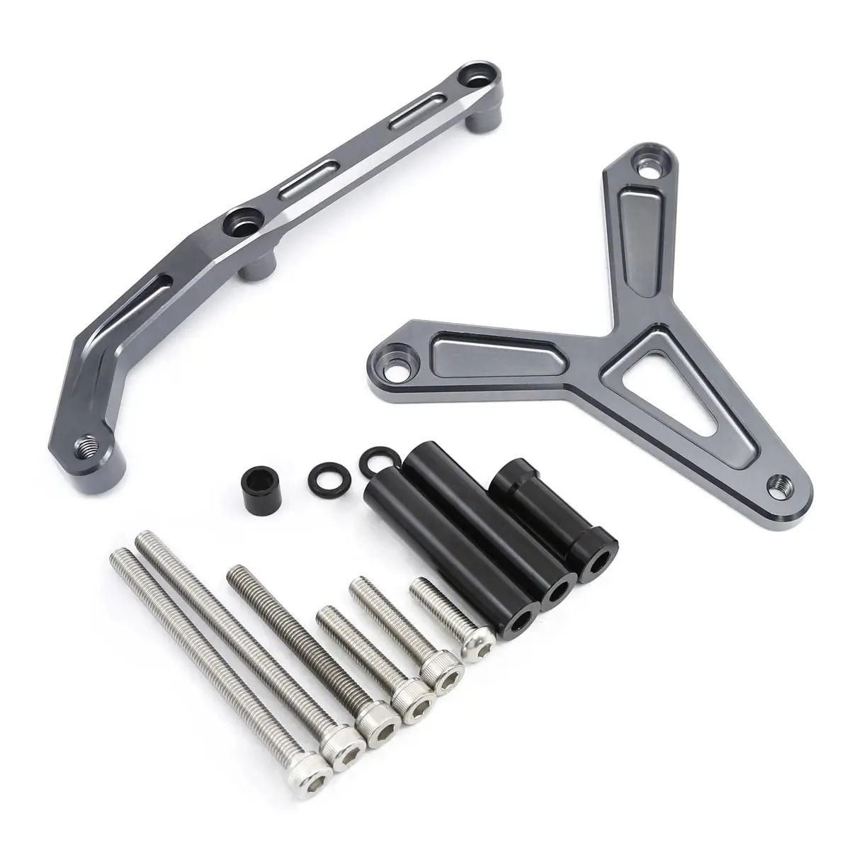 For Yamaha Tracer 900 Gt 2021 2022 2023 Cnc Aluminum Carbon Motorcycle Steering Damper Stabilizer Bracket Mounting Support Kit 9