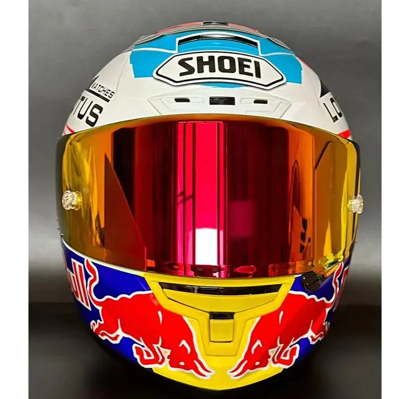 Motorcycle Full-Face Helmet Shoei X-14 Helmet X-Spirit Iii X-Fourteen Sports Bicycle Racing Helmet Red Power Up,Capacete 1