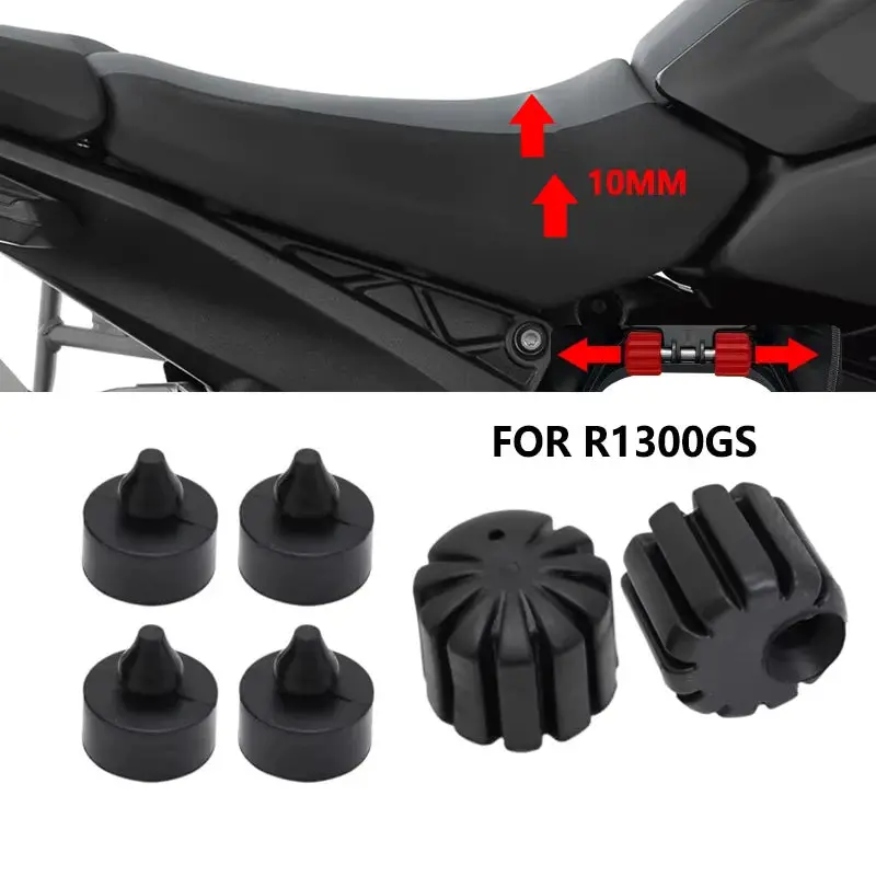For Bmw R1300gs R 1300 Gs Adventure R1300 Gs Adv 2023 2024 2025 Motorcycle Rubber Rider Seat Saddle Height Adjustment Kit 10Mm 1