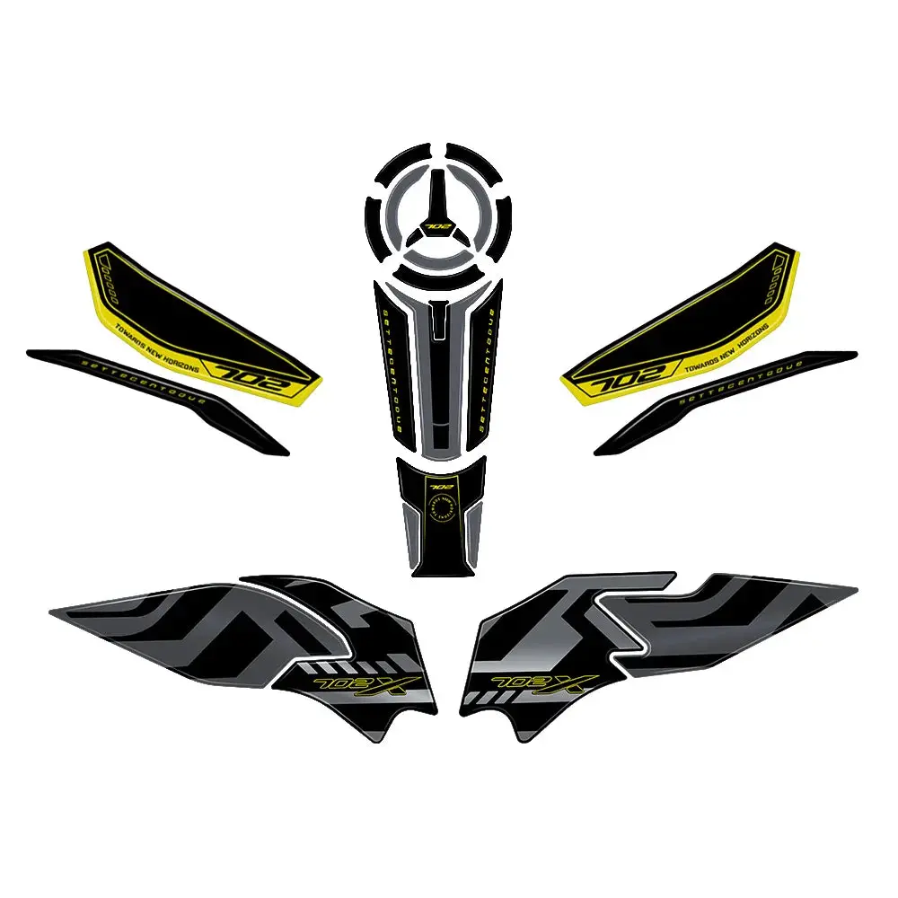 Trk702x 2023 Motorcycle Accessories 3D Gel Epoxy Resin Sticker Kit Tank Pad Protection For Benelli Trk 702X Trk 702 X 26