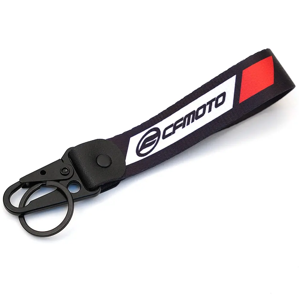 For Cfmoto Mt800 250Sr 450Sr 700Cl-X 800Mt Mt 800 My22 Motorcycle Accessories Key Cover Case Shell Embroidery Badge Keyring 11