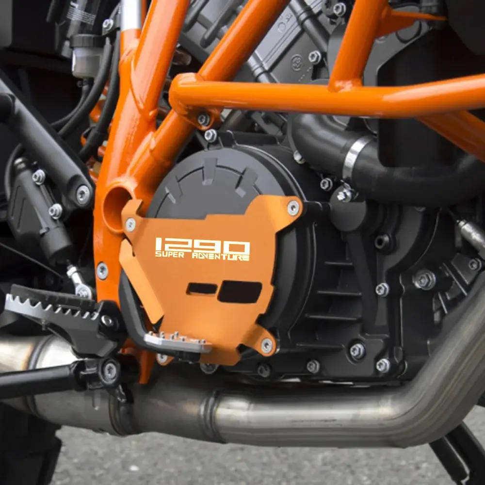 For Ktm 1290 Super Adventure R S T 2017 - 2024 2023 2022 2021 Motorcycle Accessories Clutch Side Engine Case Cover Protector 2