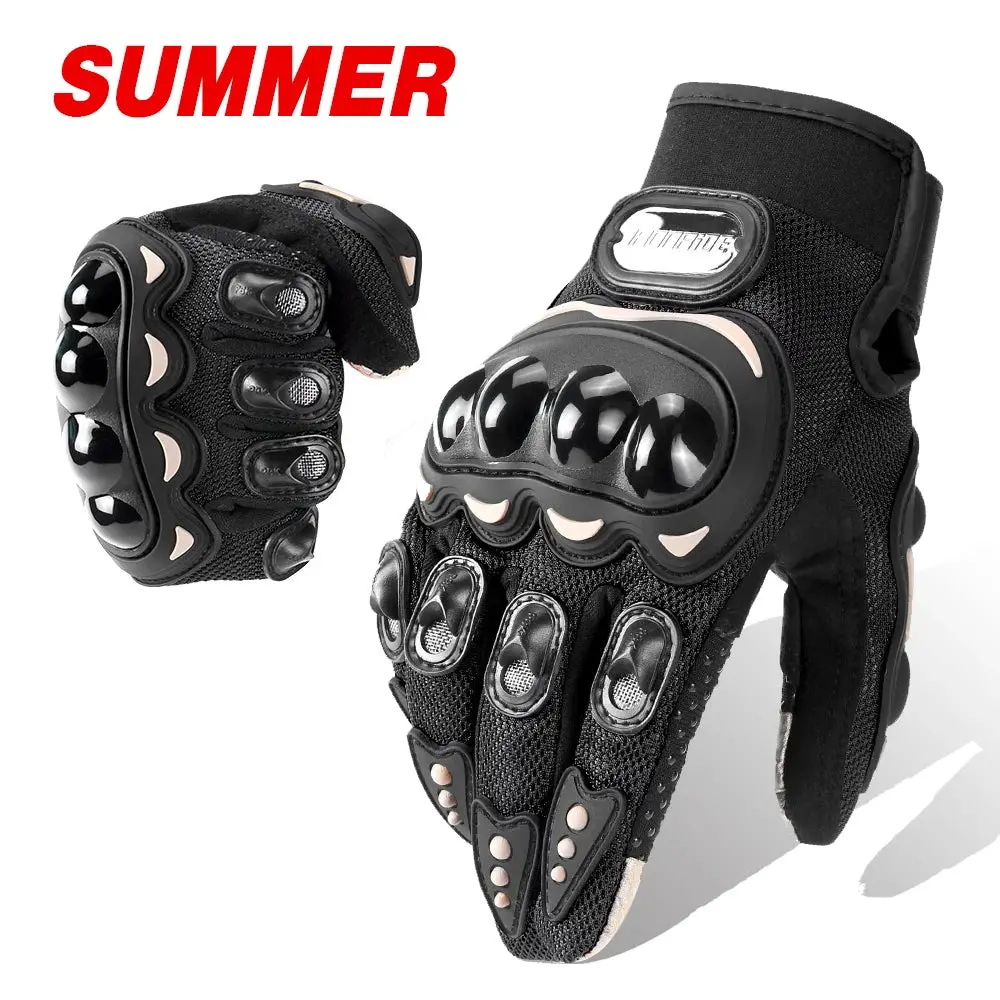 Men's Winter Motorcycle Gloves – Windproof, Waterproof & Touchscreen-Compatible Riding Gear for Motorbike and Motocross - Image 13