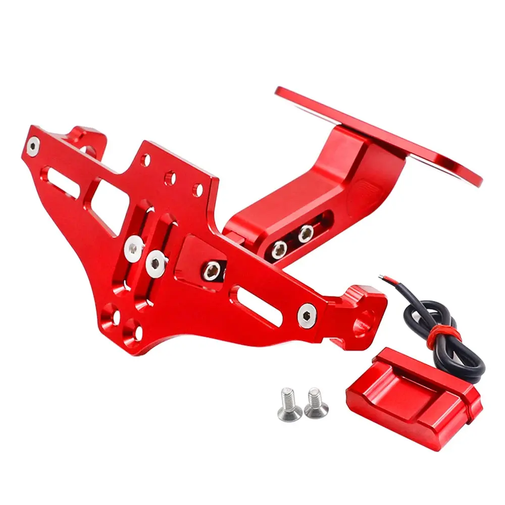 For Cfmoto Cf Moto 650Mt 650 Mt All Years 2024 2023 2022 2021 Motorcycle Rear License Plate Bracket Holder Led Turn Signal Light 16
