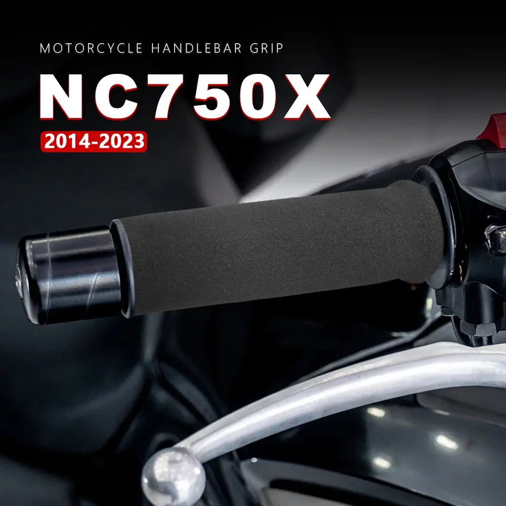 Grips Motorcycle Anti-Slip Handlebar Grip Nc750x 2021 Accessories For Honda Nc750 Nc 750 X 750X 2014-2023 2018 2019 2020 2022 1