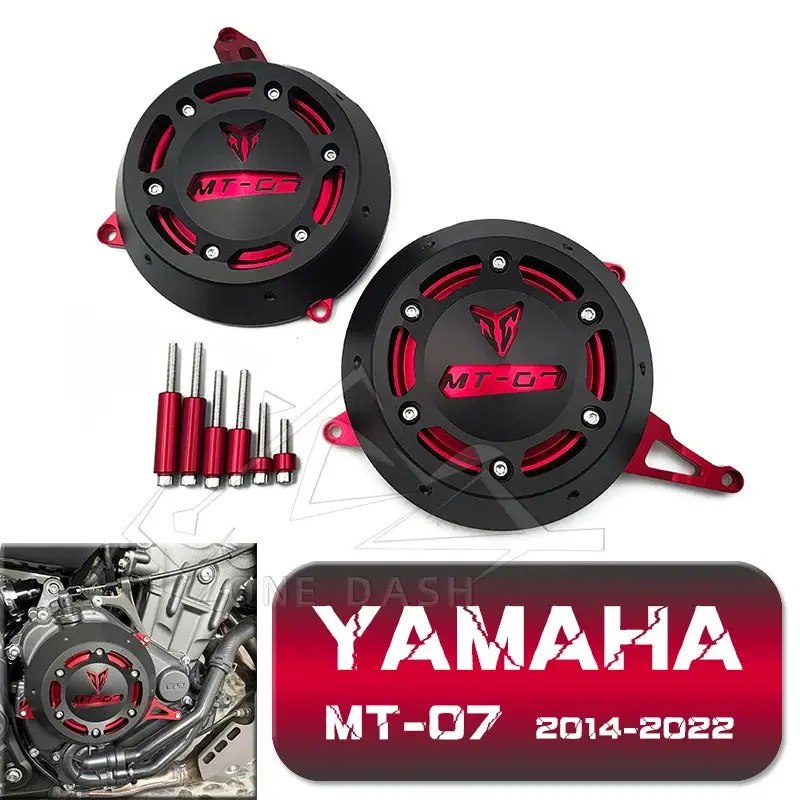 Motorcycl Engine Stator Starter Cover Frame Slider Protector For Yamaha Mt-07 Mt07 2014-2022 2016 2017 2018 2019 2020 2022 Fz07 1