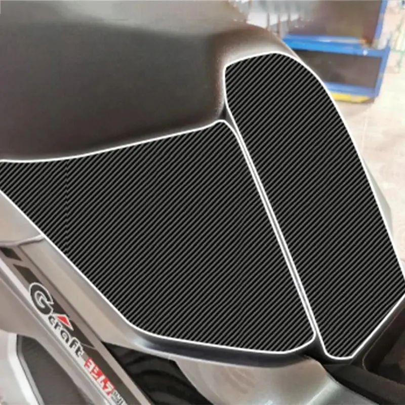For Honda Adv 350 Adv350 2022 2023 Motorcycle 3D/6D Footrest Pad Windshield Decal Carbon Fiber Sticker Decorate Sticker Full Set 22