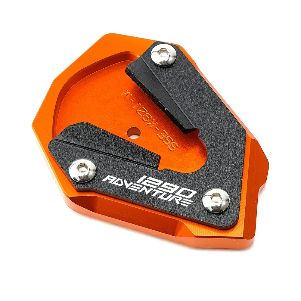 For Ktm 1290 Super Adventure S 1290 Sas 2021 2022 2023 Motorcycle Accessories Valve Caps Kickstand Foot Pad Side Stand Extension 11