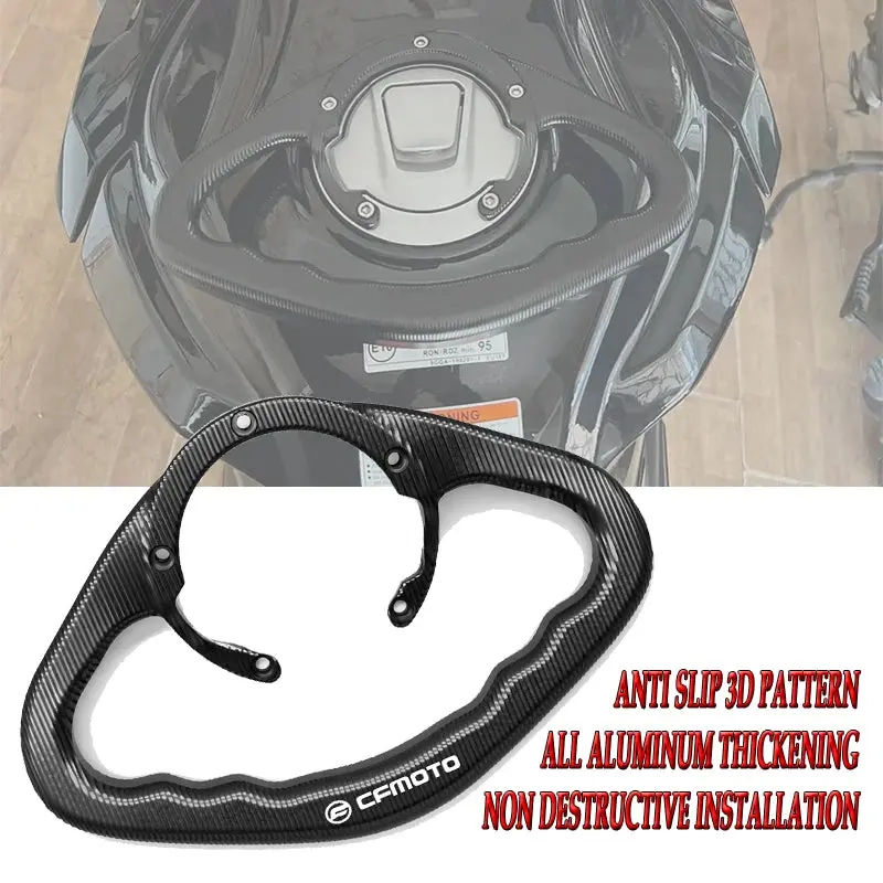 For Cfmoto 250Sr 300Sr 450Sr Cf Moto Sr 250 300 450 Sr Accessories Passenger Handgrips Hand Grip Grab Bar Tank Handle Armrest 1