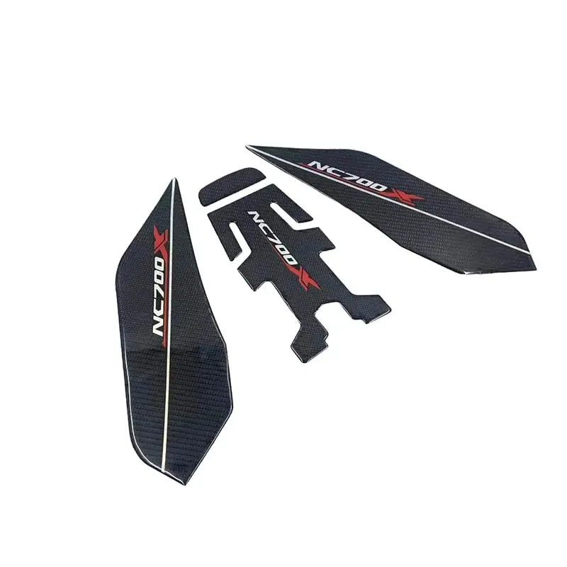 Motorcycle Accessories Carbon Fiber Oil Fuel Gas Tank Pad Tankpad Decal Protector Sticker For Honda Nc750x Nc 750X Nc700 Nc700x 1