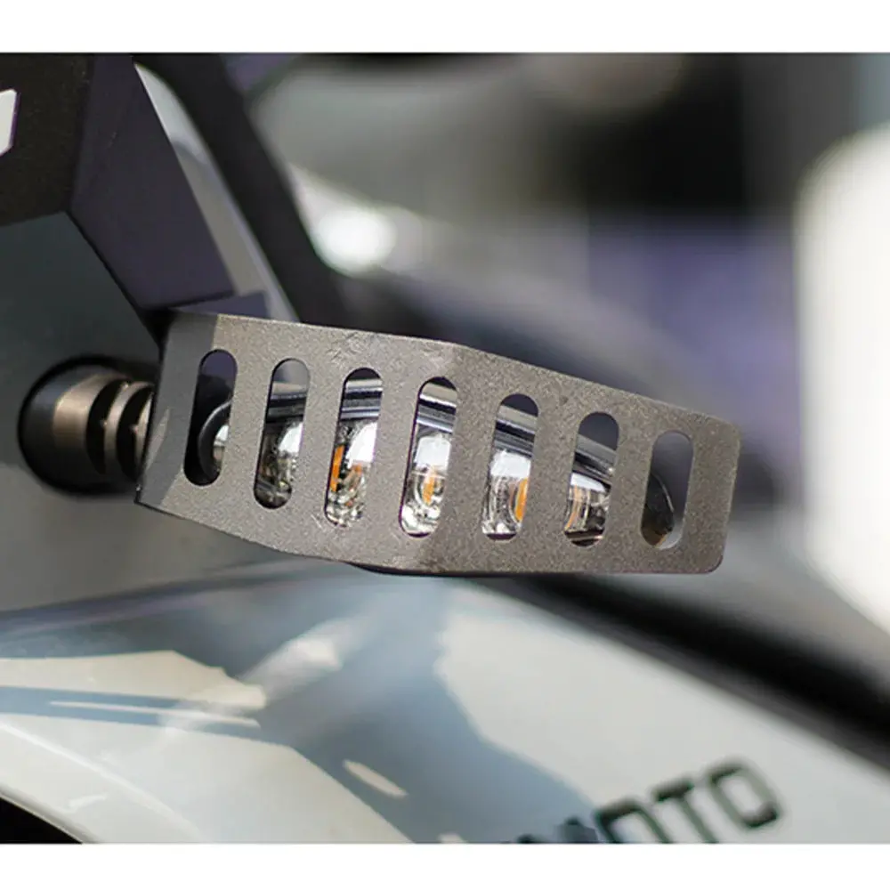 For Cfmoto 450Mt Accessories Headlamp Protectors 450 Mt Turn Signal Guards Mt450 Exhaust Cover Mt 450 Front Shock Shield 4