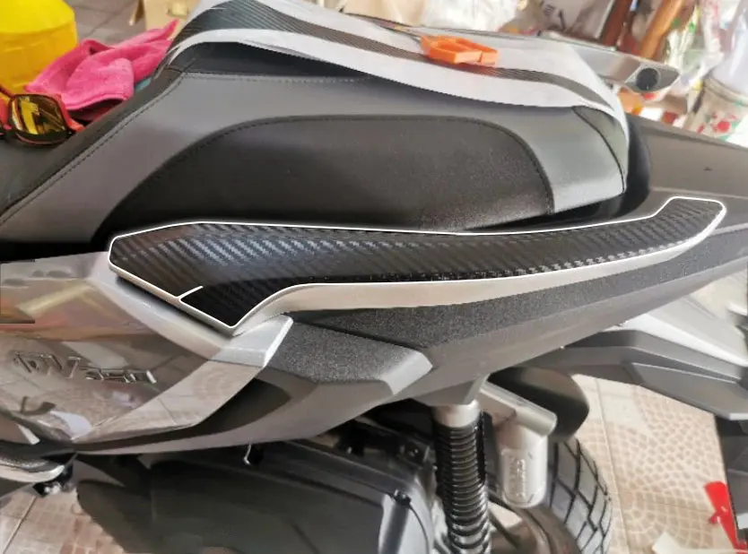 For Honda Adv350 Carbon Fiber Body Protective Film Full Body Sticker Film Decorative Modification Anti Scratch 25