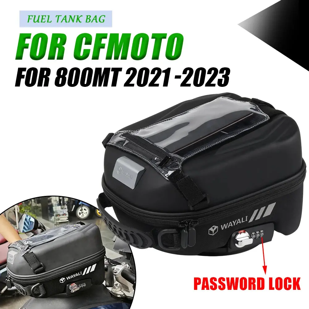 For Cfmoto 800Mt Mt800 2022 2023 Fuel Tank Bag Saddle Racing Tanklock Waterproof Bags Backpack 800 Mt Motorcycle Accessories 1