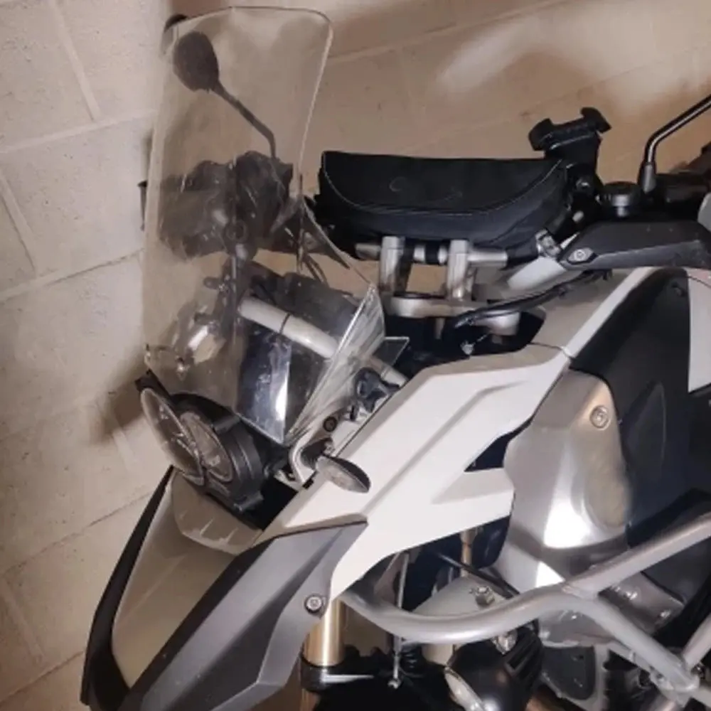 Motorcycle Windscreen For Bmw Gs1200 R1200 Gs Adventure 2004 2005 06 07 08 2009 2010 2011 2012 R1200gs Adv Windshield Deflectors 3