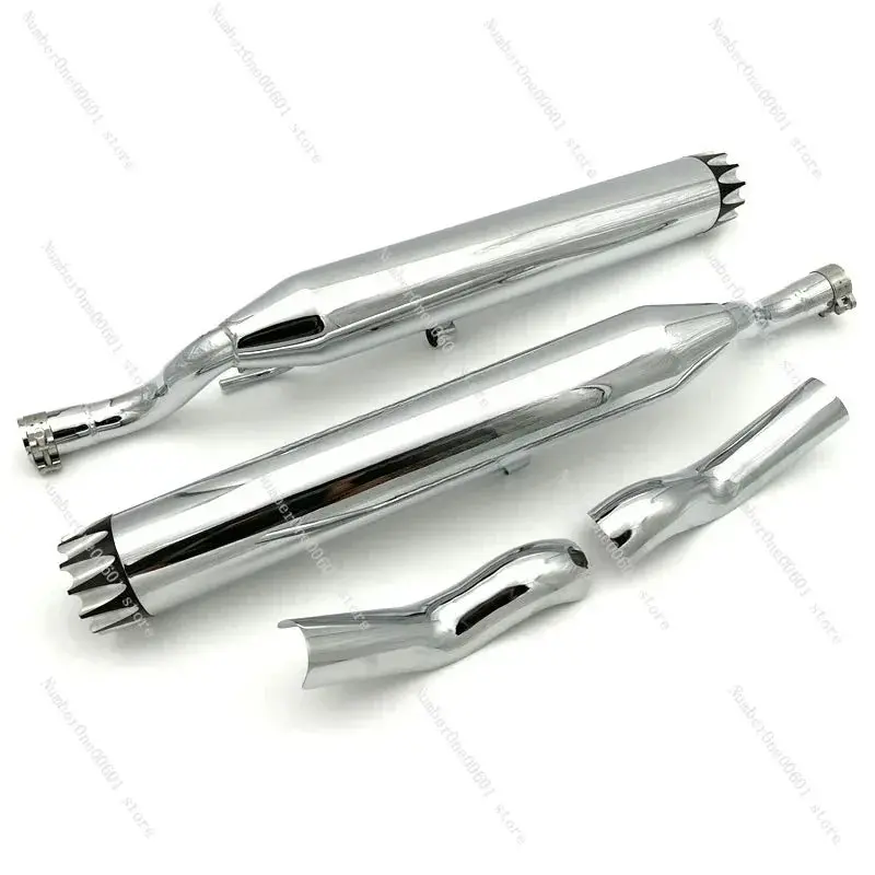 Applicable To Bmw R18 Modified Tail Exhaust  Flame Exhaust  Fishtail Exhaust 2