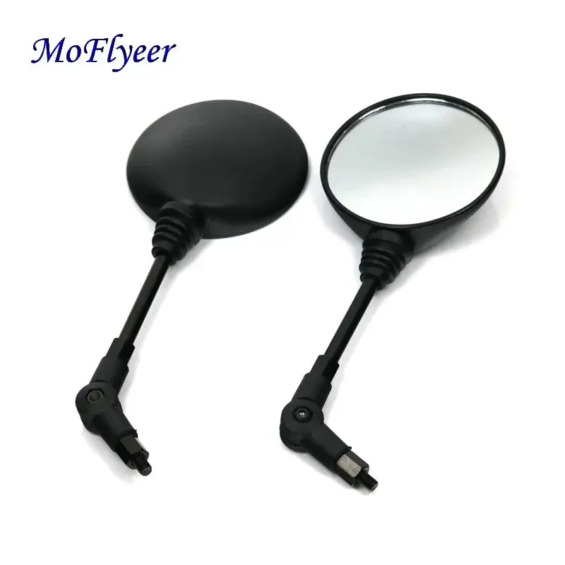 Moflyeer Custom 8Mm 10Mm Side Mirror Motorcycle Mirror Folding Motorbike Rearview Mirror For Yamaha Honda Kawasaki Ktm Suzuki 1