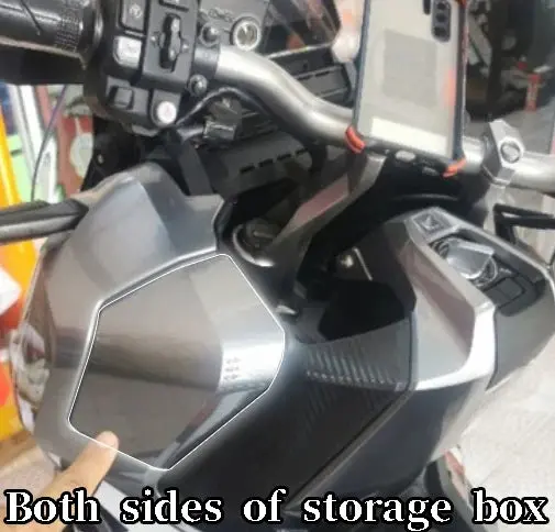 For Honda Adv350 Carbon Fiber Body Protective Film Full Body Sticker Film Decorative Modification Anti Scratch 24