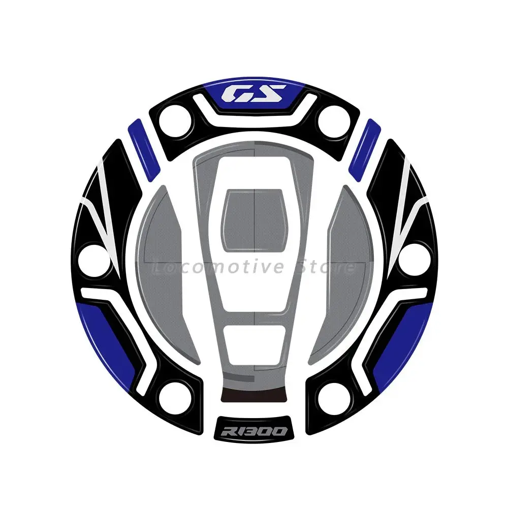For Bmw R 1300 Gs R1300gs 2023 2024 R1300gs Accessories Tank Mat 3D Epoxy Resin Protection Sticker Kit 7
