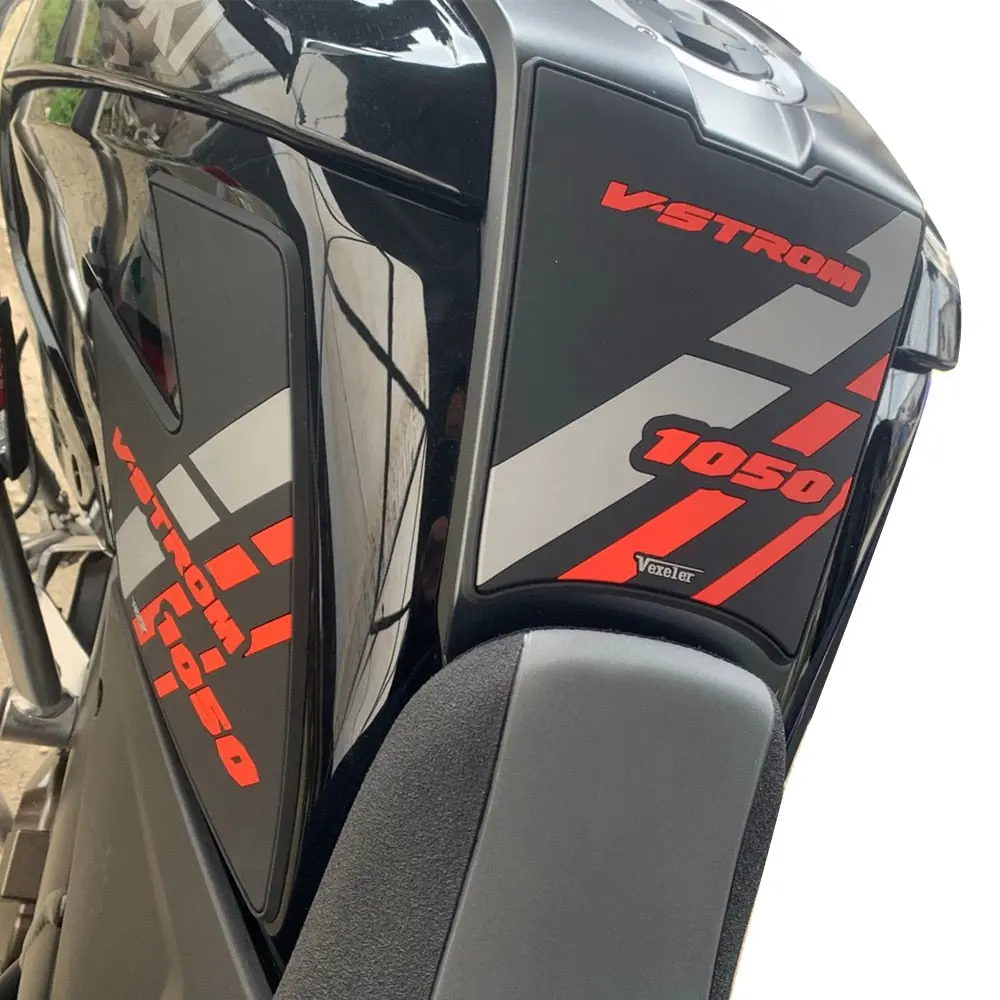 Motorcycle Non-Slip Side Fuel Tank Stickers Waterproof Pad Rubber Sticker For Suzuki 1050 V-Strom Dl1050 Xt V Strom Dl 1050Xt 1