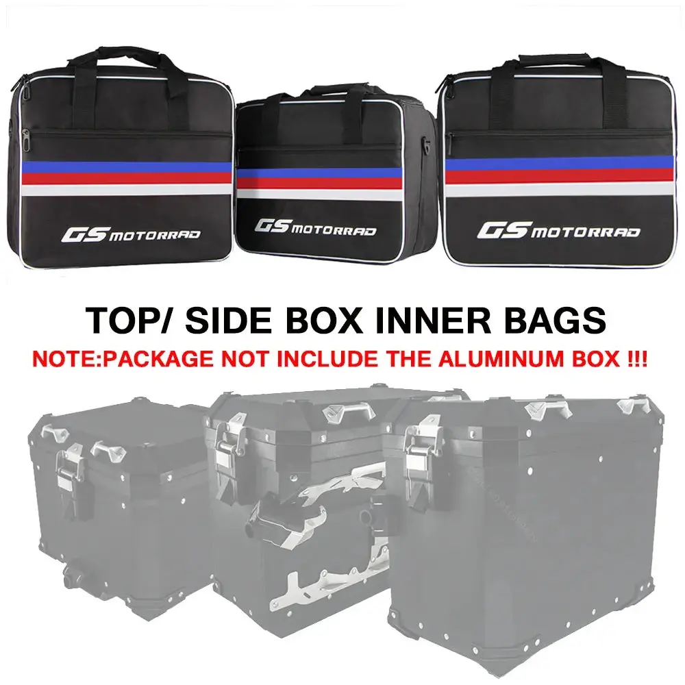Motorcycle Saddlebag For Bmw R1200gs F850gs F750gs R1250gs Adv Lc Gs1250 2018-2022 2023 Luggage Inner Bag Expandable Saddle Bags 1