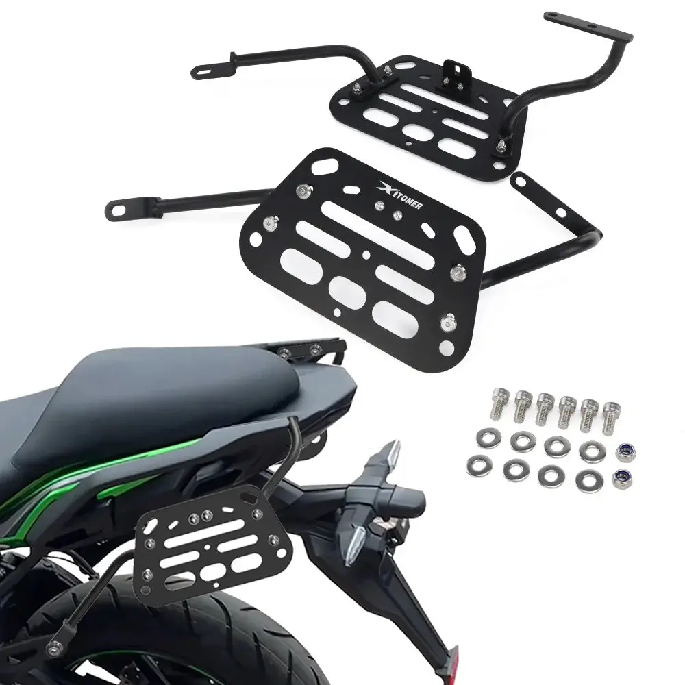 For Kawasaki Versys 650 2015 2016 2017 2018 2019 2020-2023 Motorcycle Saddlebag Support Bars Mounting Brackets Side Luggage Rack 1