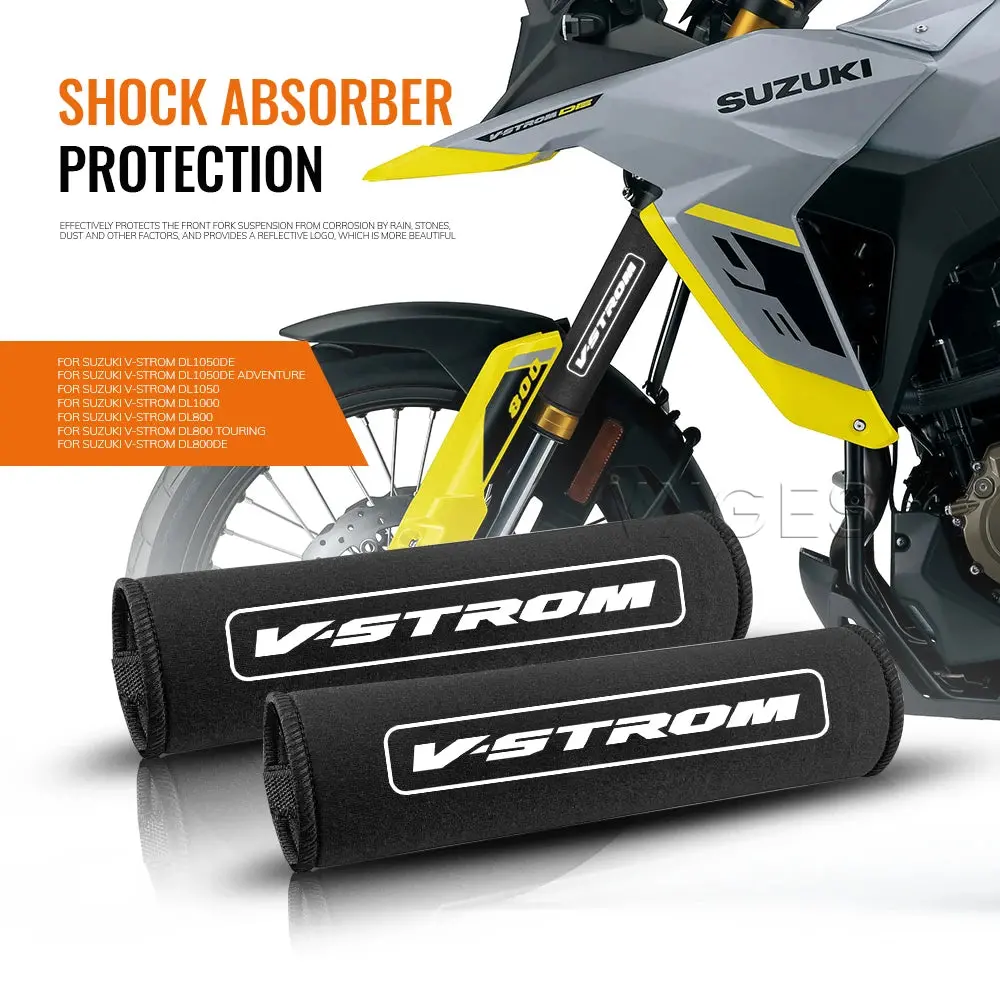Front Fork Protection Cover For Suzuki V-Strom Dl1050 Dl1000 Dl800 Vstrom Dl 1050 1000 800 Shock Absorber Dust Protector 1