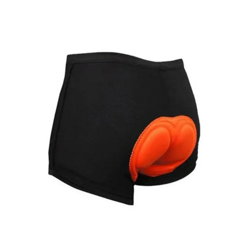 Unisex Black Bicycle Cycling Shorts Solid Cosplay Comfortable Underwear Sponge Gel 3D Padded Bike Cycling Shorts 4