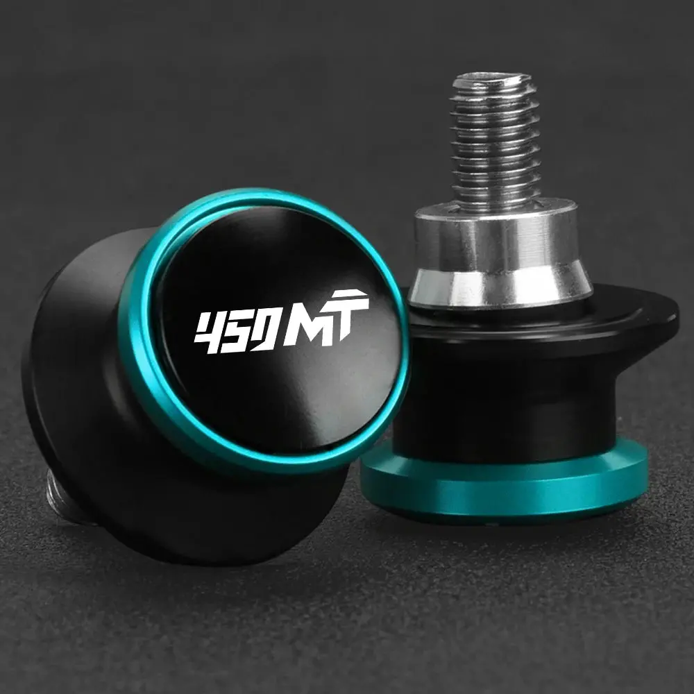 For Cfmoto Cf Moto 450Mt 450 Mt 2024 2025 2026 New Motorcycle Accessories Cnc Aluminum Swingarm Sliders Spools 10Mm 450Mt 450 Mt 9