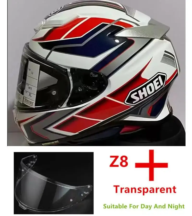 Full Face Motorcycle Helmet Shoei Z8 Rf-1400 Nxr 2 Prologue Tc-1 Helmet Riding Motocross Racing Motobike Helmet ,Capacete 5