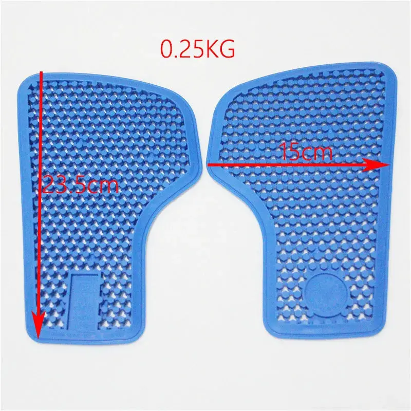 Riding Protect Gear Ce Insert Armor Knee Hip Protector Pads Motorcycle Pants Replacement Silica Gel (2 X Knee Pads+2 X Hip Pads) 8