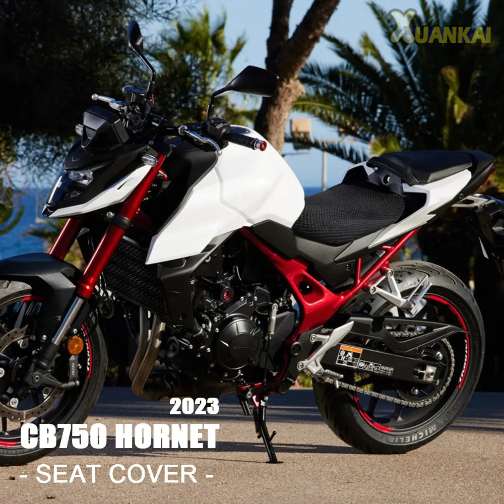 For Honda Cb 750 Hornet Cb750 Hornet 2023 New Motorcycle Accessories Seat Cover 3D Honeycomb Mesh Seat Cushion Protector 1