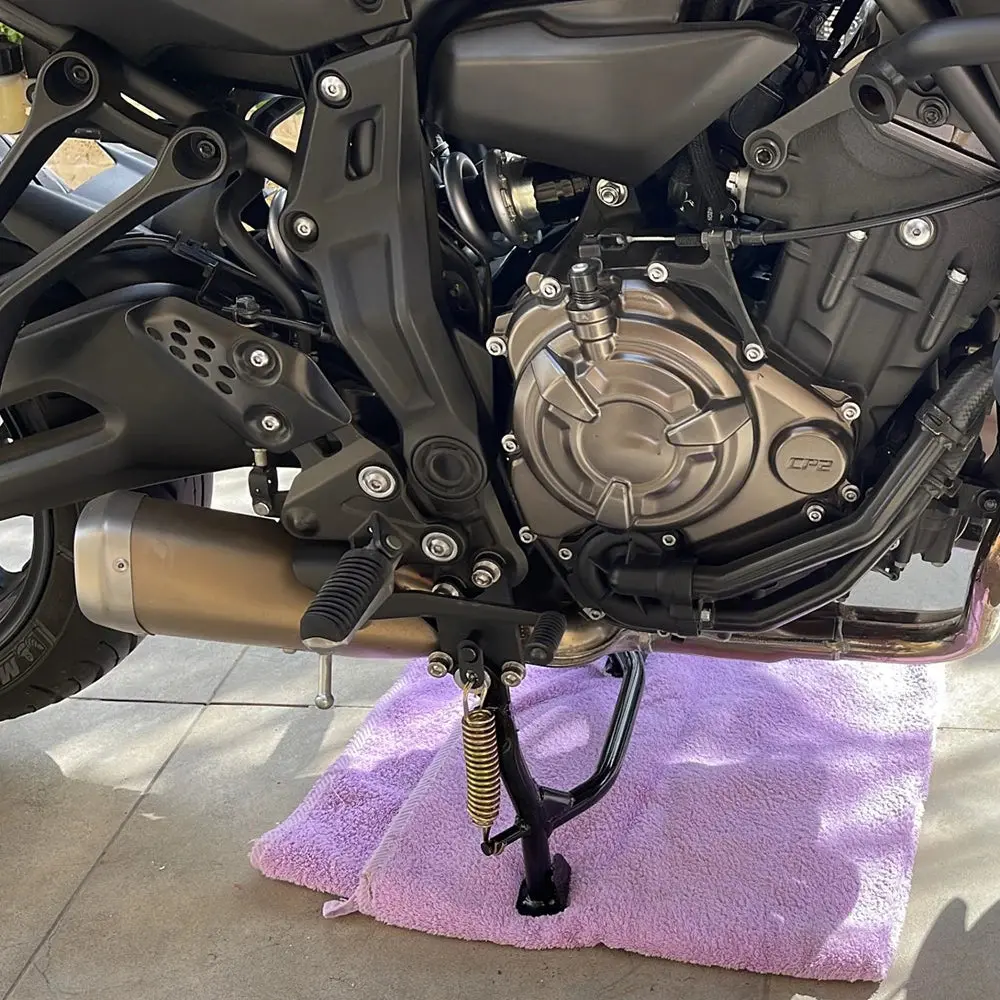 For Yamaha Mt07 Moto Cage Tracer 700 Tracer700 Motorcycle Middle Kickstand Center Stand Central Parking Holder Support Bracket 2