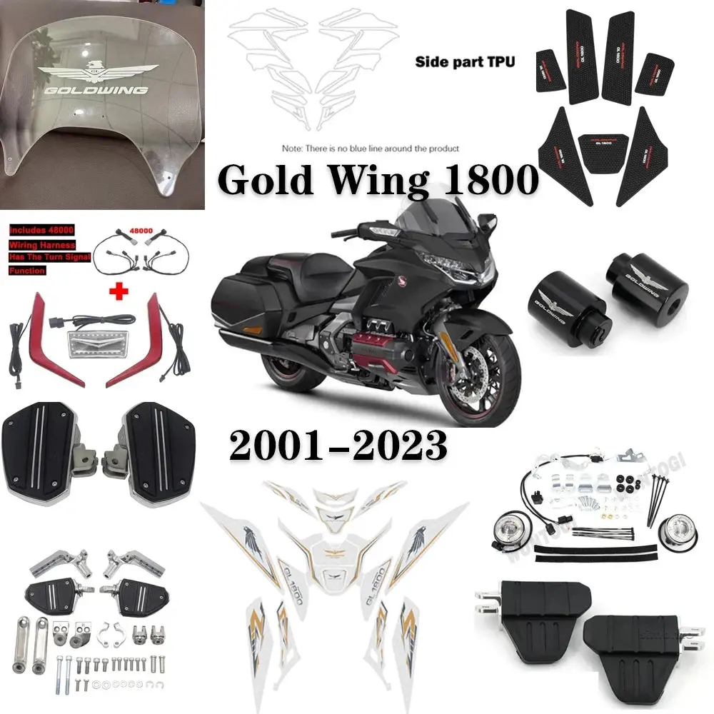 Gold Wing 1800 Accessories Motorcycle Pedal Fuel Tank Bottom Cover Protection For Goldwing 1800 Gl1800 F6b Accessories 2023 1