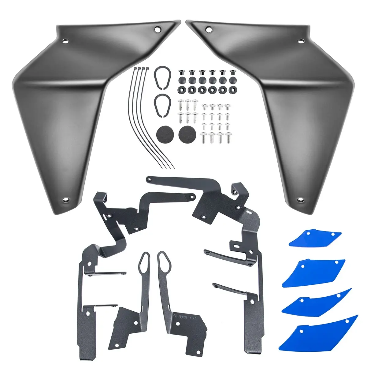 For Yamaha Mt-09 Mt 09 2021 2022 2023 Mt09 Side Downforce Naked Spoilers Fixed Winglet Fairing Wings Motorcycle Accessories 8