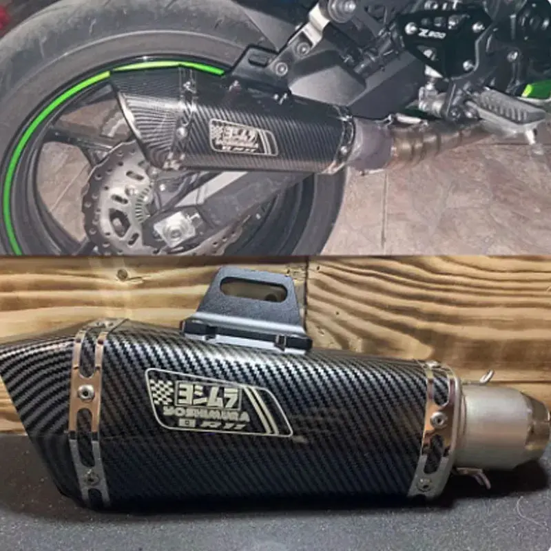 51Mm Motorcycle For Honda Dreamwing Xl750 Transalp Exhaust Muffler Yoshimura Fz1 R6 R15 R3 Zx6r Zx10r Z900 1000 Cbr1000 Gsxr1000 2
