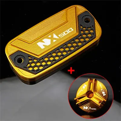 Nx500 Accessories Motorcycle Front Brake Fluid Reservoir Cover Engine Oil Filler Cap For Honda Nx500 Nx 500 Nx500 2023-2025 9