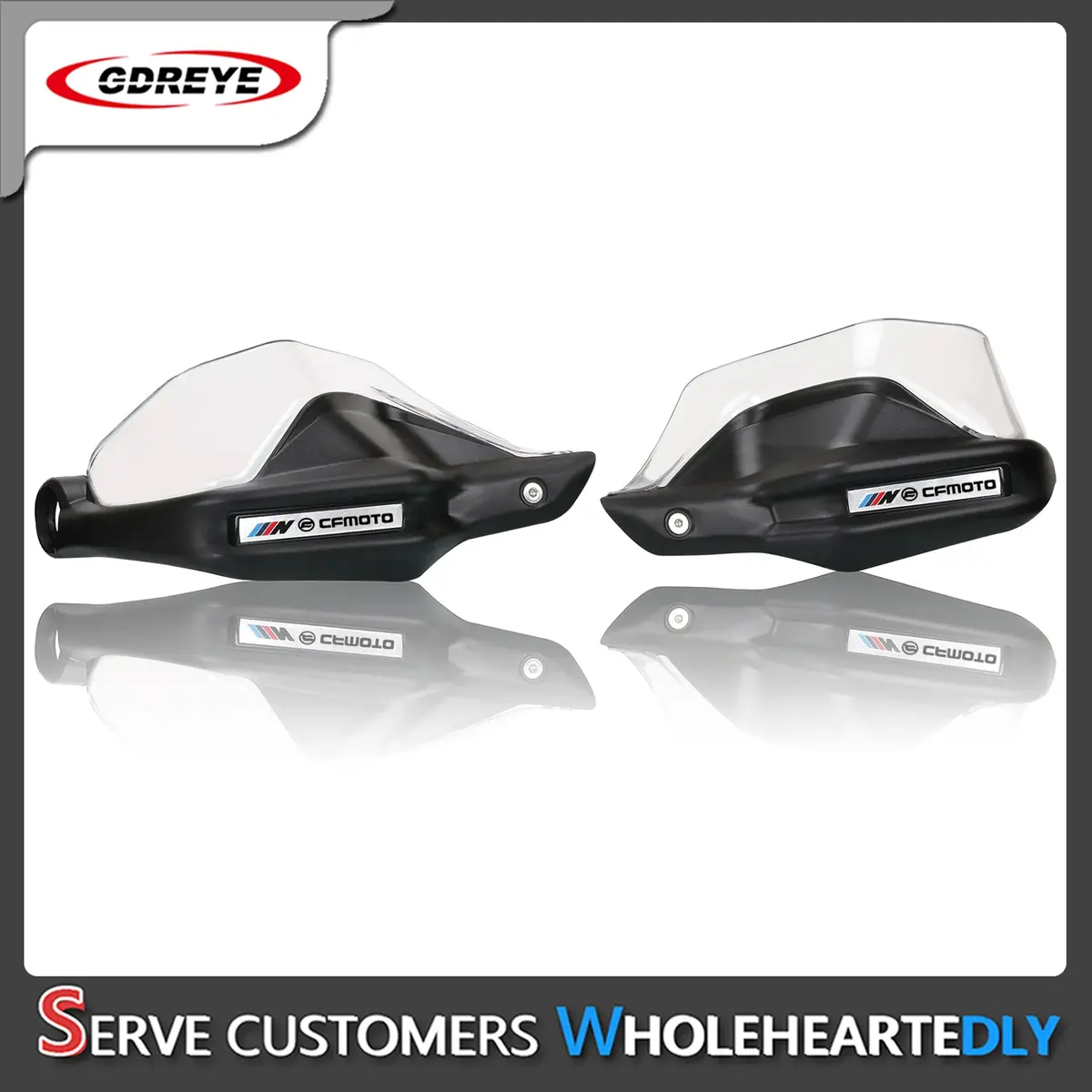 New With Logo 450 Mt Cfmoto Motorcycle Handguards For Cfmoto 450Mt 2024 Motorcycle Accessories Handlebar Hand Guards Protectors 12