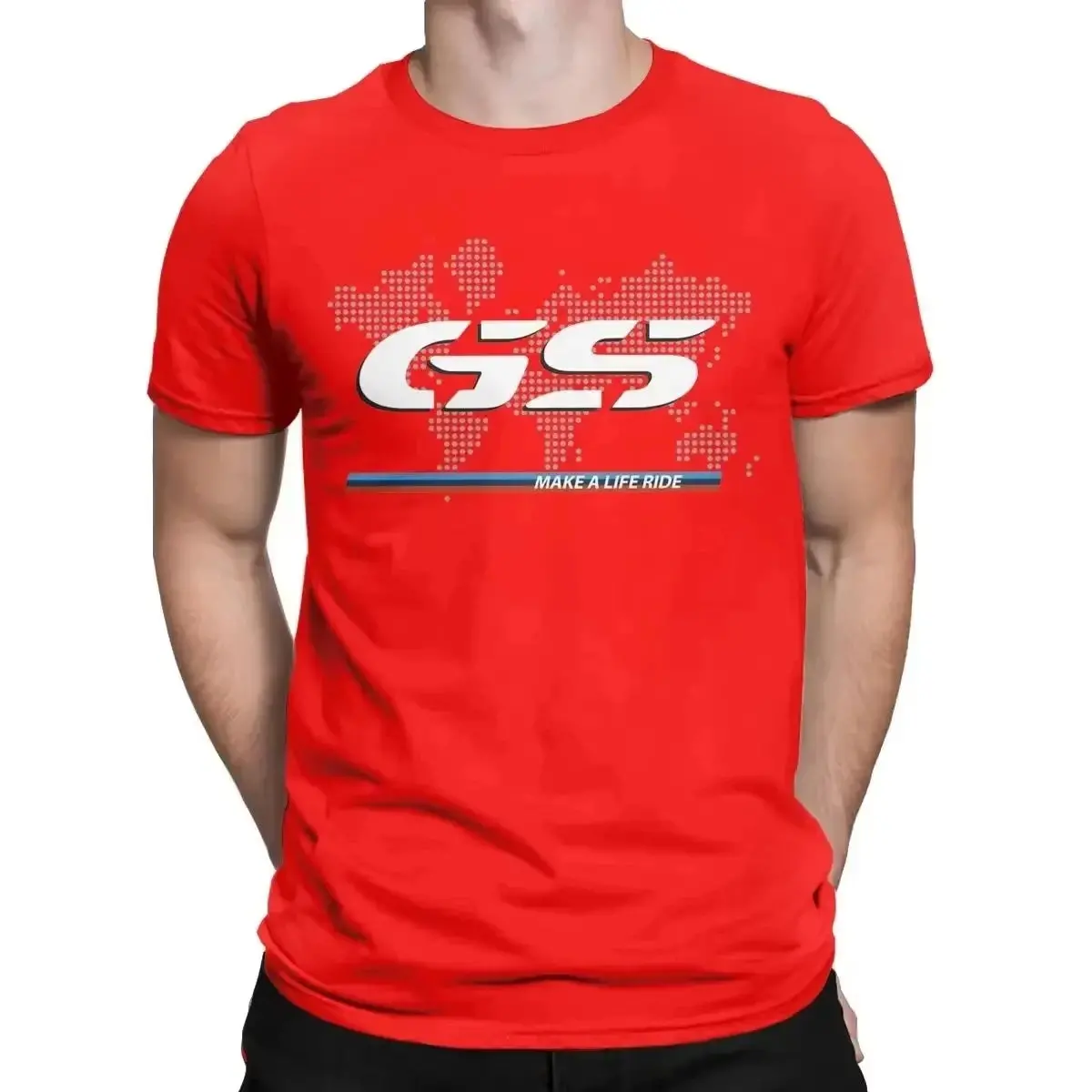 Gs Motorcycle 1250 Gs Exclusive For Bmw Fans Motorrad R1250gs R1200 Gs T-Shirt Men Women Cotton Tees Short Sleeve Unisex Tops 5