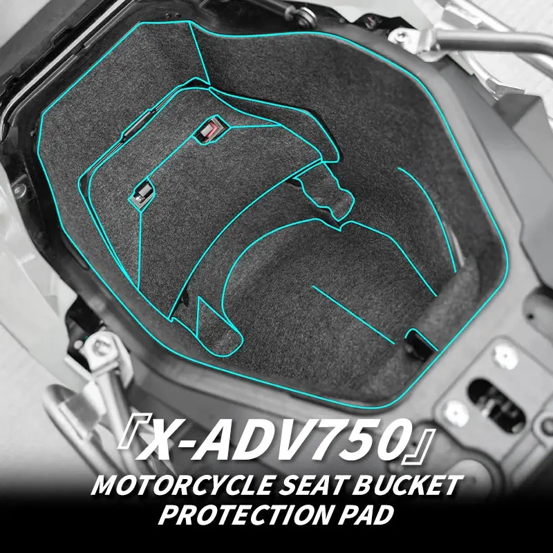Used For Honda Forza 750 Xadv 750 Motorcycle Accessories Box Liner Seat Bucket Pad Block Kits Storage Protection Pad 1