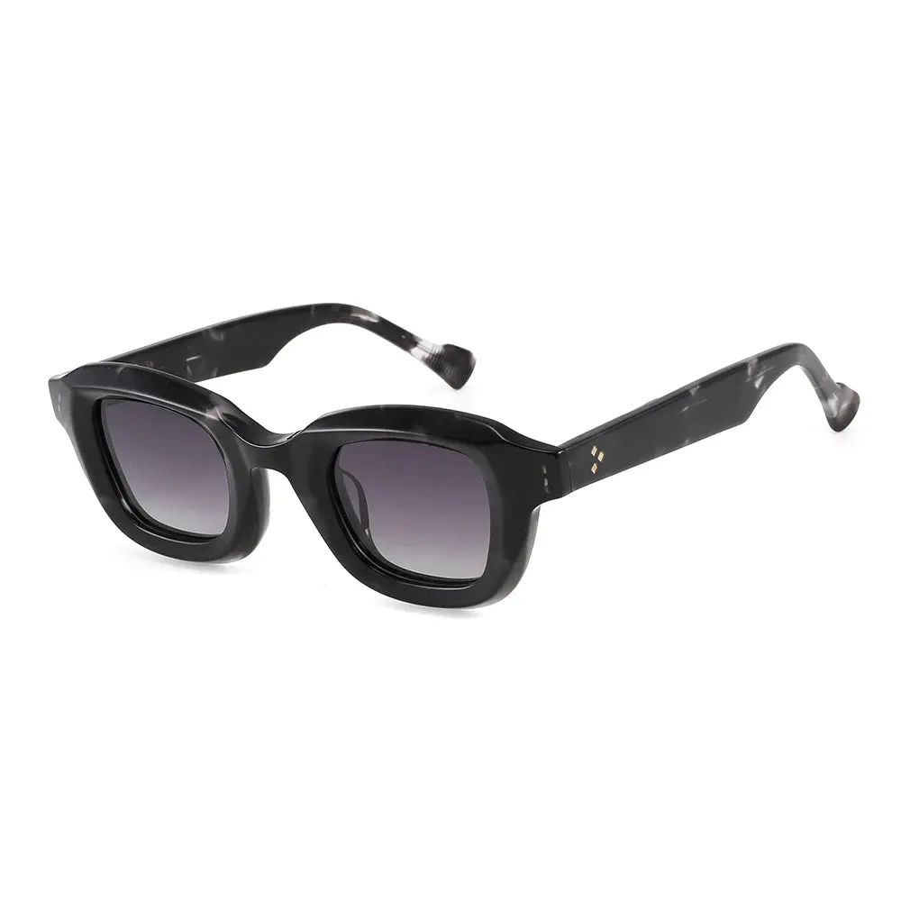 Higher Quality Women's Glasses Polarized Sunglasses For Men Uv400 New Arrival Trendy Acetate Frame Replicas Luxury Brands 2